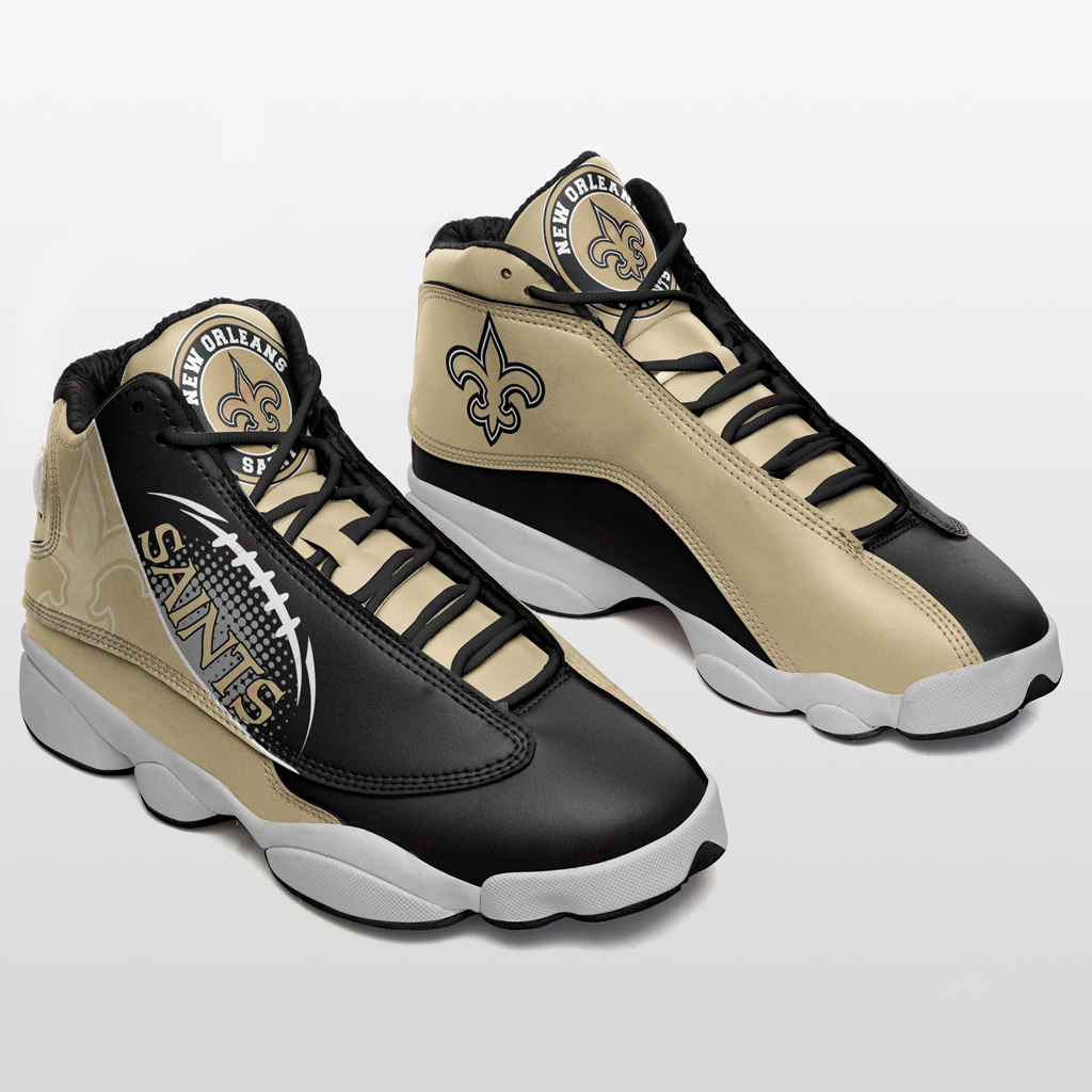 Women's New Orleans Saints Limited Edition JD13 Sneakers 004